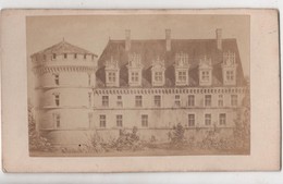 CDV Photo Originale XIX ème Château De Chaumont La Guiche Par Ch. BOIVIN Paris Cdv2045 - Antiche (ante 1900)