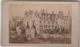 CDV Photo Originale XIX ème Château De Courtenvaux Par Ch. BOIVIN Paris Cdv2063 - Antiche (ante 1900)