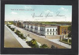 Delcampe - CPA Pérou Péru écrite LIMA - Peru