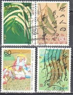 Japan 1987 - Mi.1749-52 - Used - Used Stamps