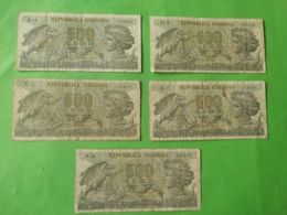 500 Lire 1966 5 Pezzi - 500 Liras