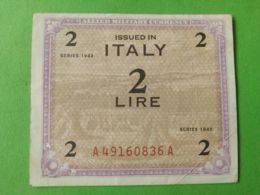 2 Lira 1943 - 2. WK - Alliierte Besatzung