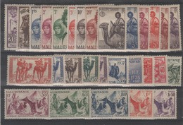 Mauritanie - 1933 - Petites Séries N°66/94 - Otros & Sin Clasificación