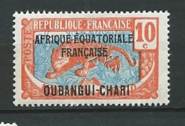 Oubangui  - Yvert N° 63 *  Ava 27023 - Unused Stamps