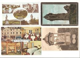 FOUR OLD POSTCARDS OF STIRLING STIRLINGSHIRE SCOTLAND - Stirlingshire