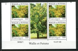 WALLIS FUTUNA 2008  N° 699 ** Bloc De 4 Coin Daté Neuf MNH Superbe  Flore Arbres Trees Flora - Ongebruikt