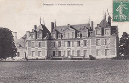 37. MONNAIE. CPA . CHATEAU  DES BELLES RURIES. ANNEE 1908 - Monnaie