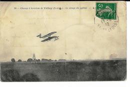 Champ D'aviation De VELIZY Le Virage Du Pylone N° 20 (carte Tachée) - Velizy