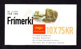 ISLANDE 1999 - Carnet Yvert C867 - Booklet - Facit H46 - NEUF** MNH - Europa, Réserves Et Parcs Naturels - Booklets