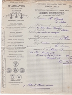 MARSEILLE SAVONNERIE ARNAVON EXPO UNIVERSELLE 1900 / - Perfumería & Droguería