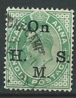 Inde Service  - Yvert N° 40 Oblitéré - Ava27239 - 1902-11  Edward VII