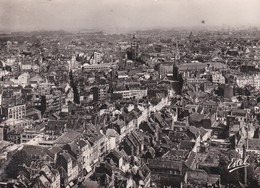 CPSM 10X15 .  LILLE (59) Vue Générale Aérienne Sur La Bourse Et L'Eglise St Maurice - Lille