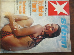 MAGAZINE STERN JULI 1966  N 28 NEUER ROMAN TODLICHE FLAUTE  SUNDENBABEL FUR TOURISTEN - Reizen En Ontspanning