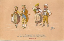 Langnau Im Emmental - Kantonales Schützenfest  (Taufgruppe)         1906 - BE Berne