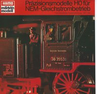 KAT087 Modellkatalog MÄRKLIN H0 Für NEM-Gleichstrom 1977, Deutsche Ausgabe, Neu - Literatura & DVD