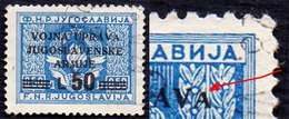 YUGOSLAVIA - ITALIA - TRIESTE - ZONE B - LITTLE  A In  Ovpt.  " A "  - 1947 - Portomarken