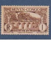 CONGO             N°  YVERT  :   113              NEUF AVEC  CHARNIERES      ( Ch 1/35  ) - Unused Stamps