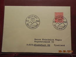 Lettre De 1968 A Destination De Tyskland - Brieven En Documenten