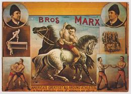 BROS MARX - AMERICA'S GREATEST ALL AROUND ATHLETES - Ed. F. NUGERON N° S 9 - SPORTS 1900 - Worstelen