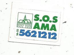 Autocollant , S.O.S AMA , Assurances - Pegatinas