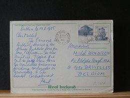 82/832A  CP EIRE   POUR LA BELG.1985 - Cartas & Documentos