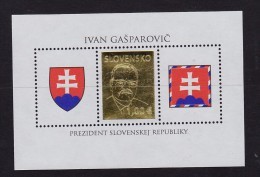 Président Republique Slovaque Gasparovic YT BF 30 Neuf / Mi Block 31 Mint - Nuovi