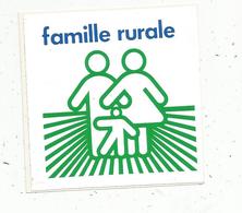 Autocollant , Association , FAMILLE RURALE - Pegatinas