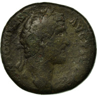 Monnaie, Antonin Le Pieux, Sesterce, Rome, B+, Bronze, RIC:986 - Les Antonins (96 à 192)