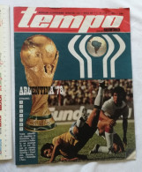 1978 TEMPO YUGOSLAVIA SERBIA SPORT FOOTBALL MAGAZINE NEWSPAPERS ARGENTINA CHAMPIONSHIPS BEN WEIDER BODY BUILDING CHESS - Sport