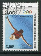 LAOS- Y&T N°451- Oblitéré - High Diving