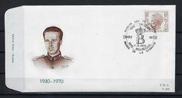 N°1543FDC GESTEMPELD Brussel - Bruxelles COB € 6,00 SUPERBE - 1961-1970