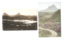 TWO OLD POSTCARDS OF LOCHINVER SUTHERLAND SCOTLAND - Sutherland