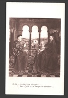 Van Eyck - La Vierge Au Donateur - Photo Card - Musée Du Louvre - Paintings
