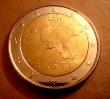 Estonia 2011 Coin  2  EURO  From A Mint Roll UNC - Estonie