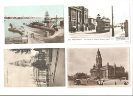 4 FOUR ALL DIFFERENT POSTCARDS OF PORTSMOUTH NR  SOUTHSEA HAMPSHIRE - Portsmouth