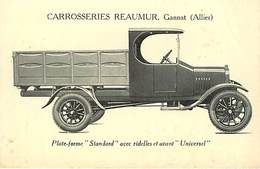 03 Gannat   Carrosserie Reaumur  Camion - Autres & Non Classés