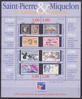 Saint Pierre Et Miquelon Philexfrance 99 Exposition Philatélique Internationale à Paris Bloc Et Feuillet N°6 Neuf** - Blocs-feuillets