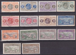 Saint Pierre Et Miquelon Pecheur Goéland Série  N° 78 à 90 Oblitéré Et Neuf* Charnière - Unused Stamps