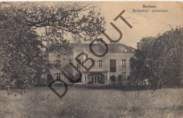 Postkaart/Carte Postale BERLAAR Berlaerhof - Achterkant  (O352) - Berlaar