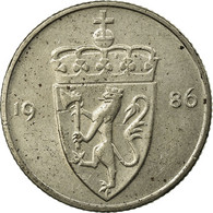 Monnaie, Norvège, Olav V, 50 Öre, 1986, TTB, Copper-nickel, KM:418 - Norway