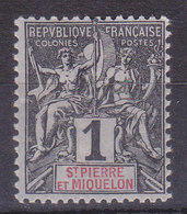 Saint Pierre Et Miquelon Timbres Des Colonies Françaises  N°59 Neuf* Charnière - Nuevos