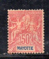 Y1136 - MAYOTTE 1892 , Yvert N. 11  * - Nuovi