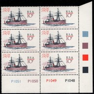 South Africa - 1976 Centenary Of Ocean Mail Service Control Block (**) # SG 409 - Blocks & Kleinbögen