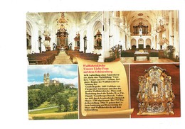 Cpm -  ELLWANGEN - Multivues - Intérieur église - Orgue Orgues Organ - Ellwangen