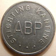 KB002-1 ABP Stichting Kantine - Heerlen - WM 22.5mm - Koffie Machine Penning - Coffee Machine Token - Professionali/Di Società