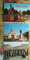 Russian Asia. Ashgabat / Ashkhabad. Big Lot - High Quality - Full 18 Postcards Set - 1980s - Turkmenistan