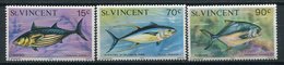 1976 -ST.VINCENT- FISHES - 3 VAL. M.N.H.- LUXE !! - St.Vincent (...-1979)