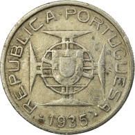 Monnaie, Mozambique, 5 Escudos, 1935, TB+, Argent, KM:62 - Mosambik