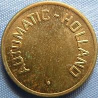 KB024-1 - AUTOMATIC HOLLAND AUTOMATISCHE CANTINE - Dordrecht - B 20.0mm - Koffie Machine Penning - Coffee Machine Token - Profesionales/De Sociedad