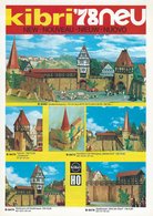 KAT129 Modellbauprospekt KIBRI 1978, Neuheiten, H0, Deutsche Ausgabe - Littérature & DVD